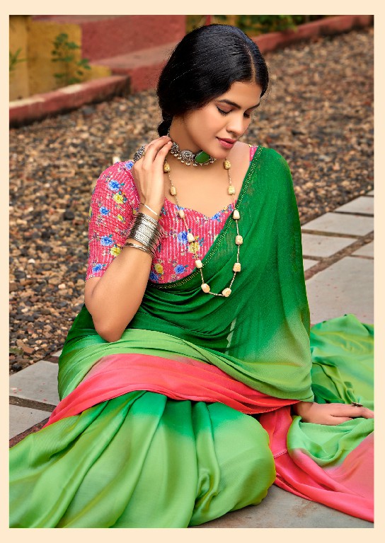 aruna vol 4 by stavan unique style 3d velvet chiffon fancy saree