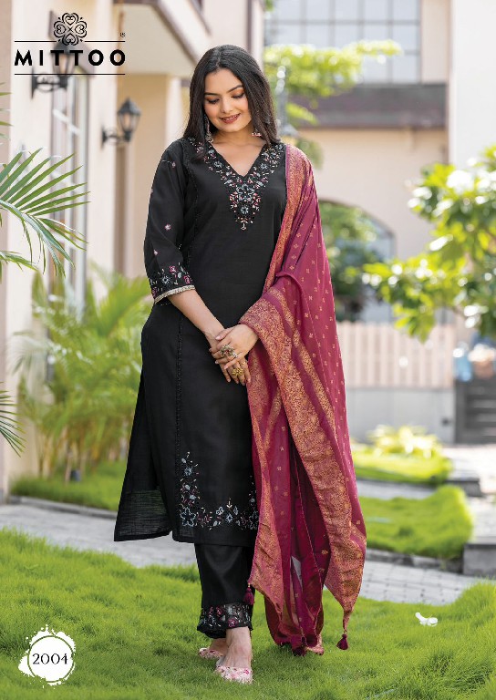 anaara by mittoo stylish modal slub readymade salwar suits