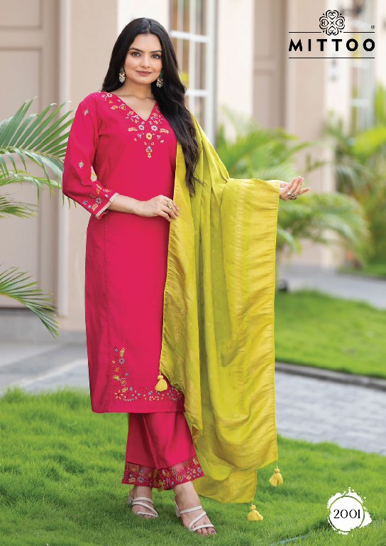 anaara by mittoo stylish modal slub readymade salwar suits
