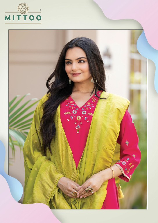 anaara by mittoo stylish modal slub readymade salwar suits