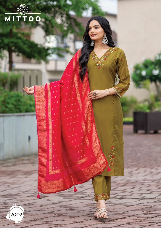 anaara by mittoo stylish modal slub readymade salwar suits