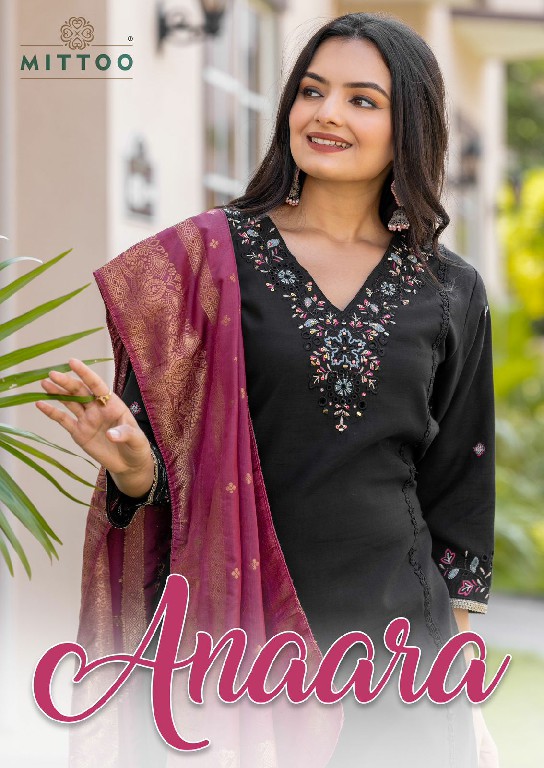 anaara by mittoo stylish modal slub readymade salwar suits