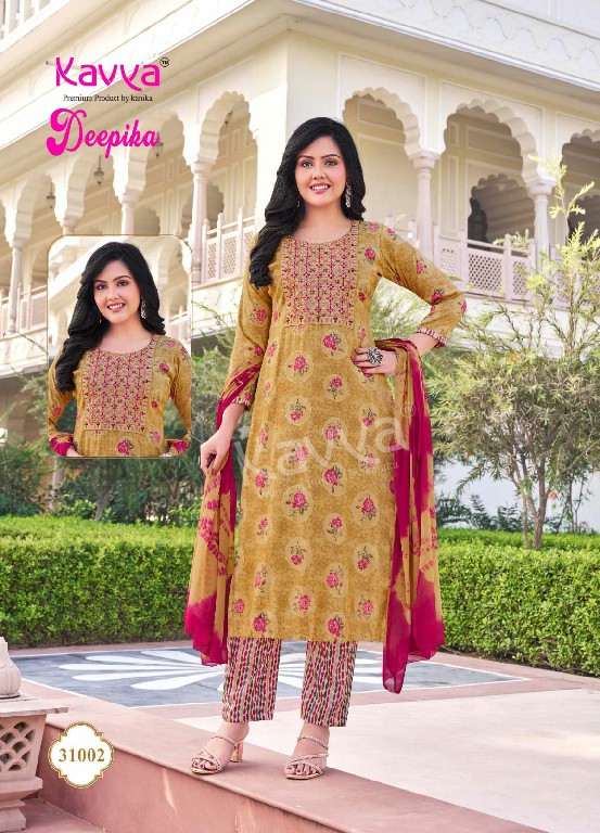 deepika vol 31 by kavya embroidery work stylish capsule readymade suits