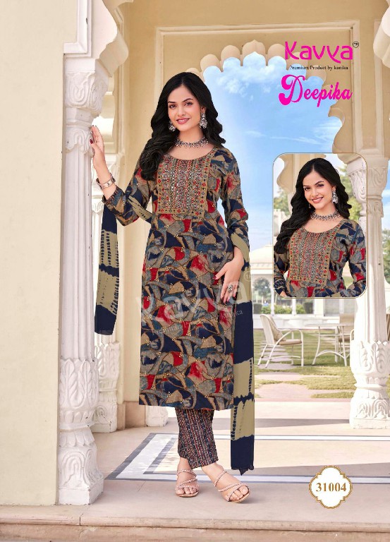 deepika vol 31 by kavya embroidery work stylish capsule readymade suits