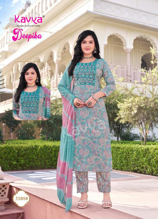 deepika vol 31 by kavya embroidery work stylish capsule readymade suits