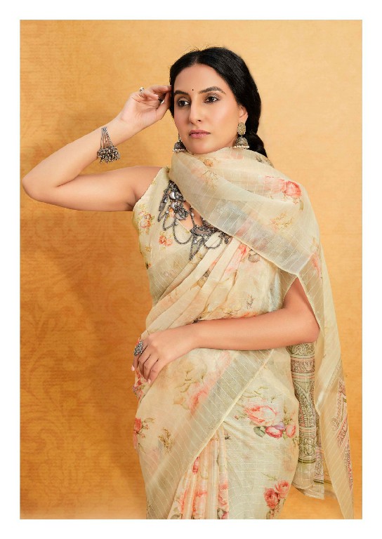 butterfly by kashvi creation unique style organza saree for women