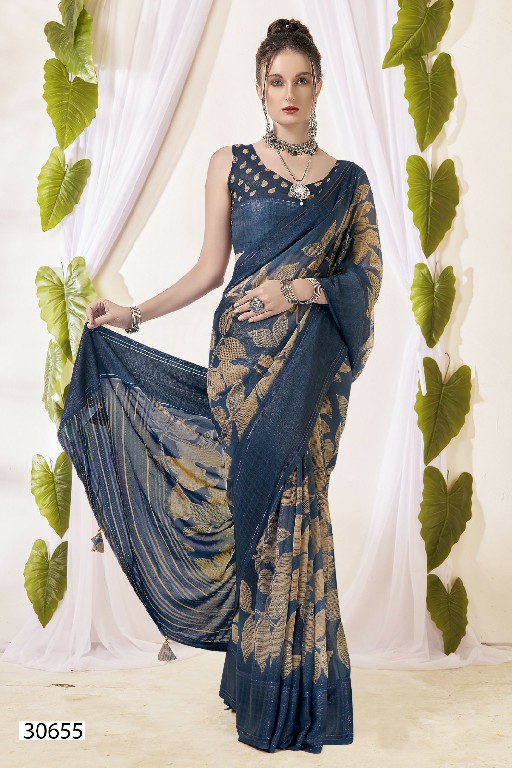 VALLABHI PRINTS VYANJANA VOL 8 STYLISH WEAR GEORGETTE SAREE COLLECTION