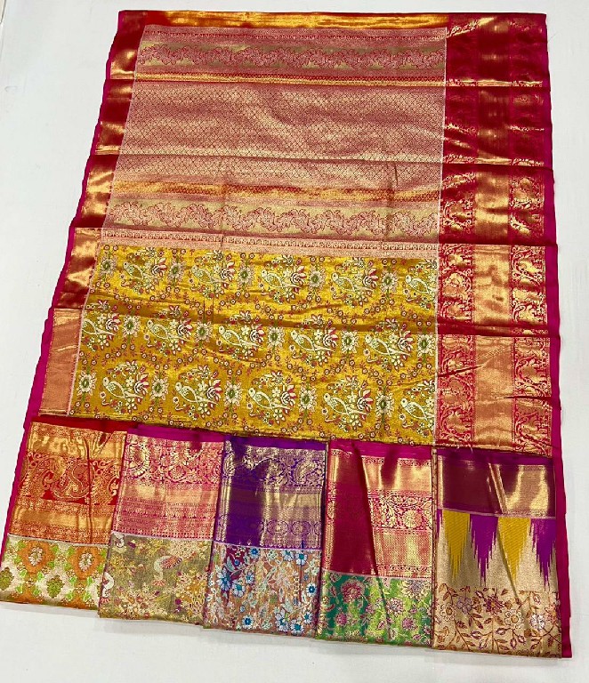 SOSY Dharmavaram Wholesale Designer Ethnic Indian Sarees