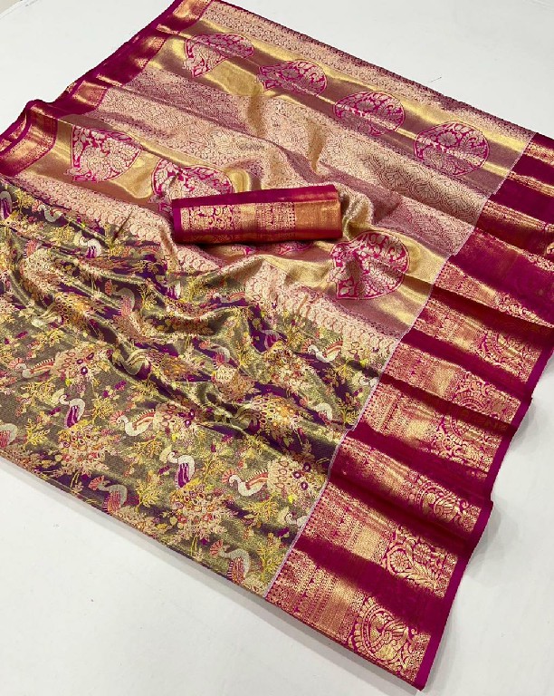 SOSY Dharmavaram Wholesale Designer Ethnic Indian Sarees