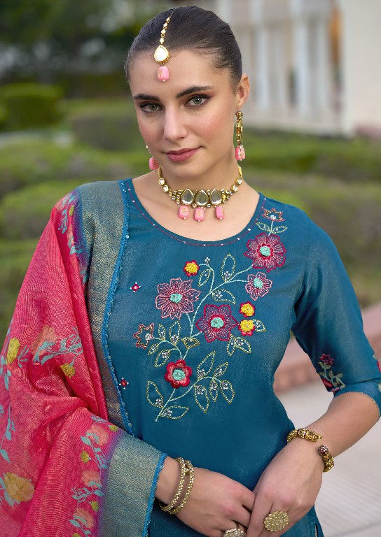 Karissa Mohini Wholesale Heavy Viscose Simar Top With Pant And Dupatta
