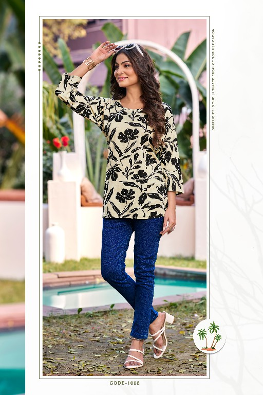 Tips And Tops Baby Vol-5 Wholesale Fancy Short Tops With Extraordinary Patterns