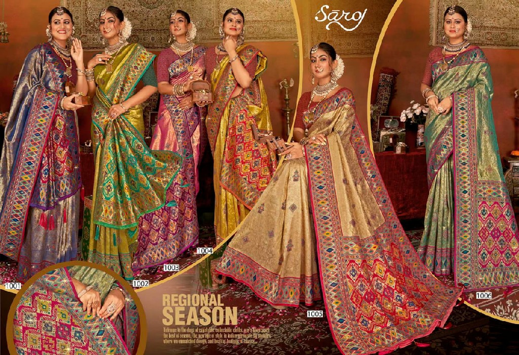 Saroj Dhadkan Tissue Saroski Vol-3 Wholesale Tissue Silk With Heavy Swaroski Work Sarees