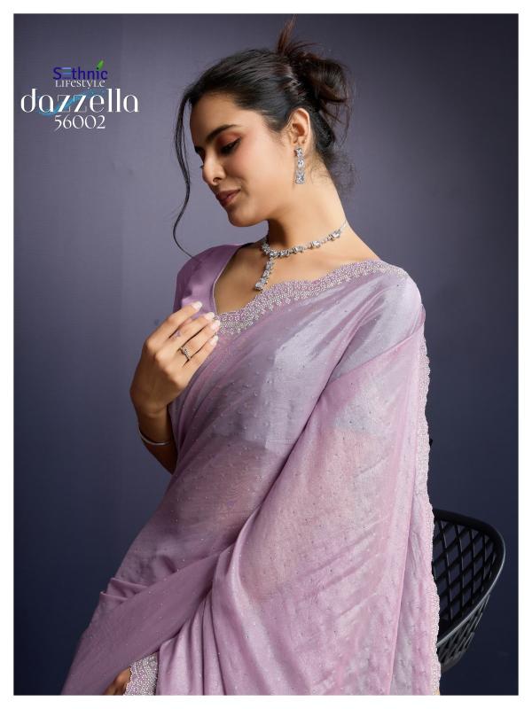 dazzella Signature by sethnic lifestyle georgette classic look saree