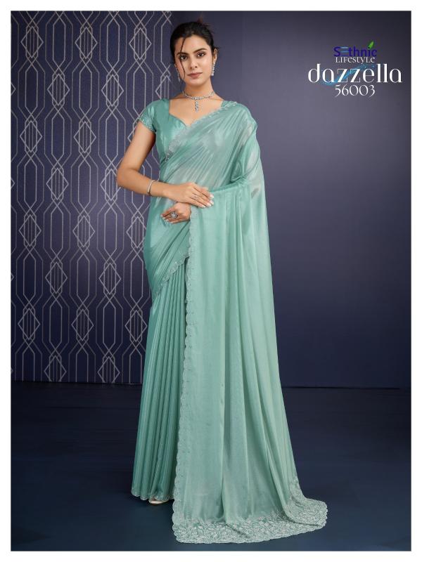 dazzella Signature by sethnic lifestyle georgette classic look saree