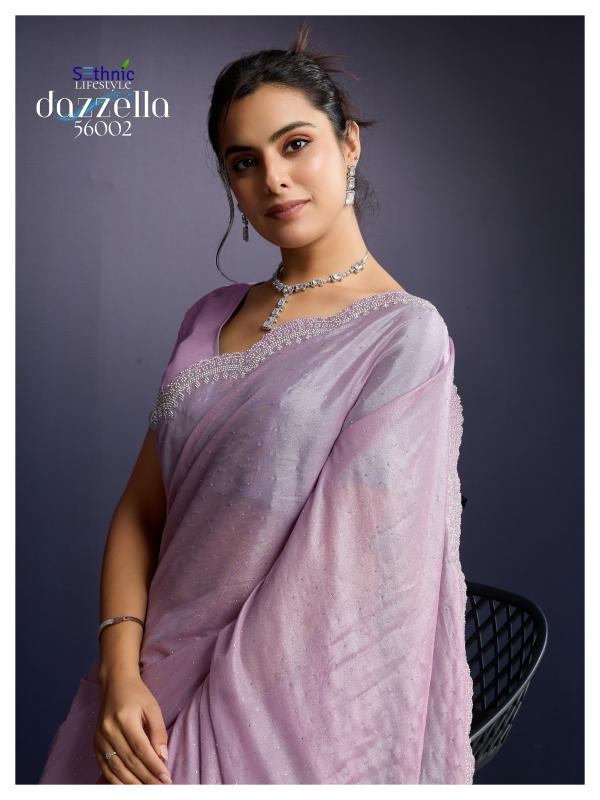 dazzella Signature by sethnic lifestyle georgette classic look saree