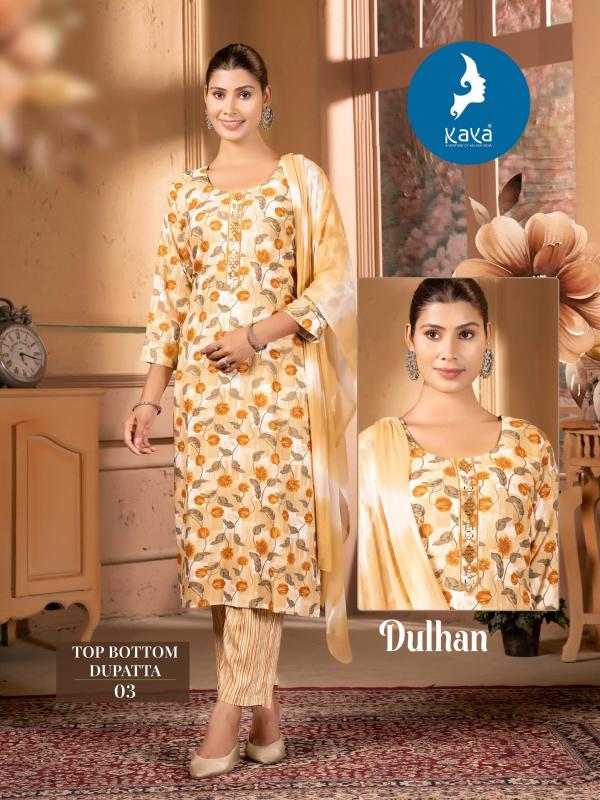 kaya dulhan fullstitch big size rayon print trendy salwar kameez