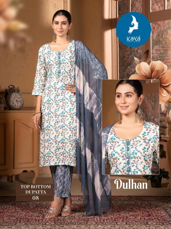 kaya dulhan fullstitch big size rayon print trendy salwar kameez