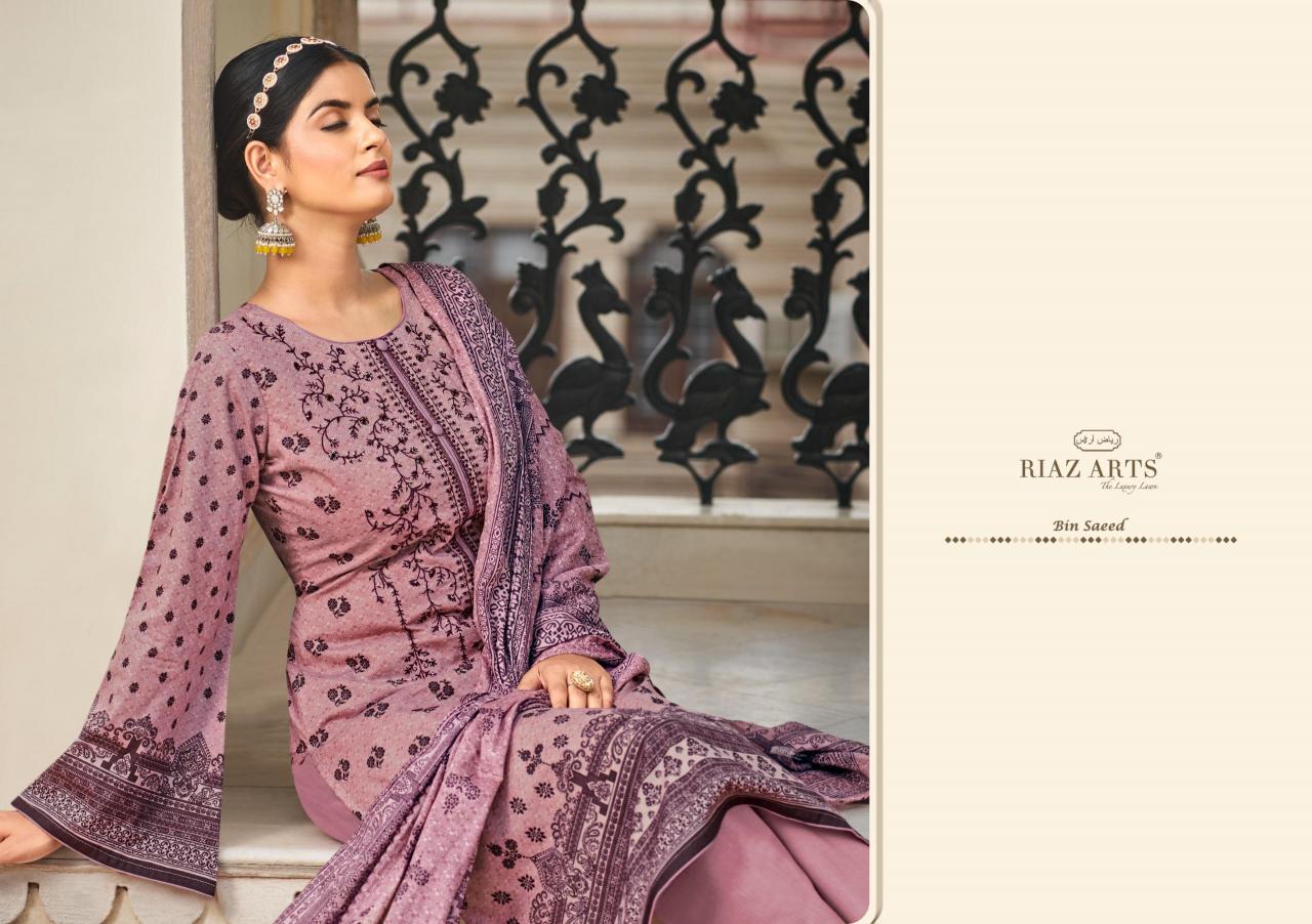 riaz artz bin saeed vol 3 pakistani printed cotton salwar suits