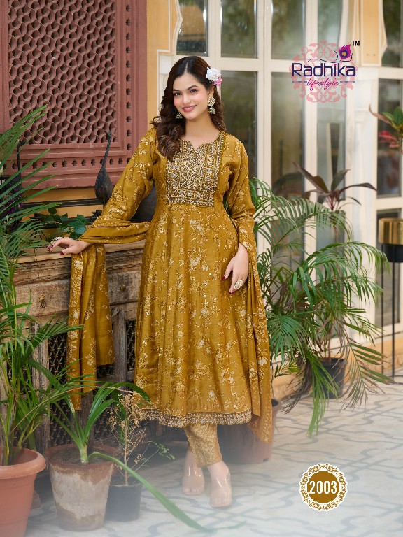 Radhika Kalki Vol-2 Wholesale Kurti Gown With Pant And Dupatta