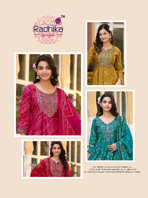 Radhika Kalki Vol-2 Wholesale Kurti Gown With Pant And Dupatta