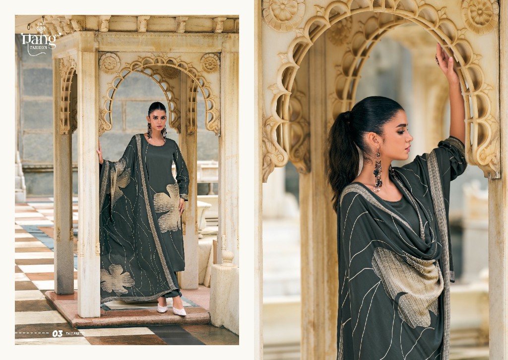 Rang Fashion Kiera Wholesale Wool Pashmina Winter Salwar Suits