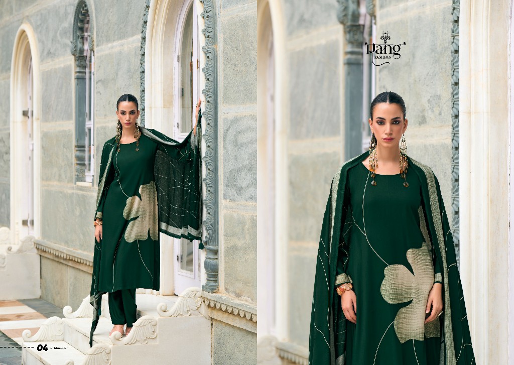 Rang Fashion Kiera Wholesale Wool Pashmina Winter Salwar Suits