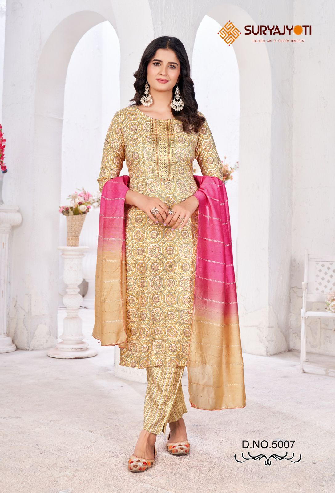 SURYAJYOTI KRITIKA VOL 5 DAILY WEAR READYMADE SALWAR SUIT