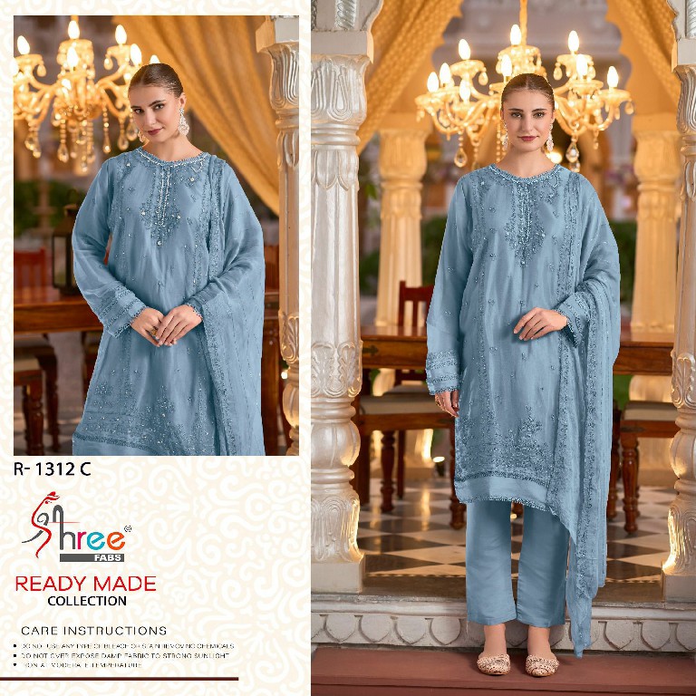 Shree Fabs R-1312 Wholesale Readymade Indian Pakistani Salwar Suits