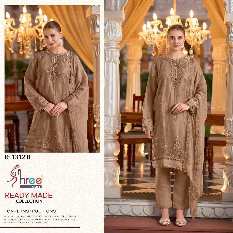 Shree Fabs R-1312 Wholesale Readymade Indian Pakistani Salwar Suits