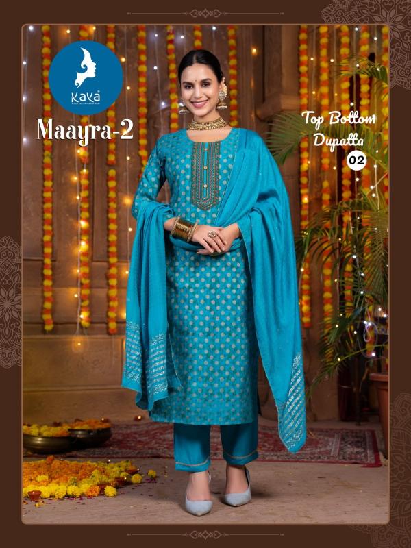 kaya maayra vol 2 attractive colour fancy big size readymade suits