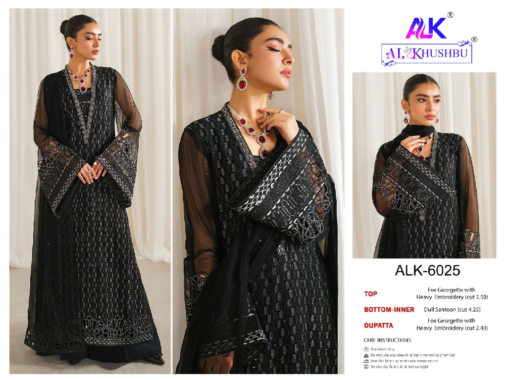 al khushbu zahra rubab vol 2 embroidery georgette pakistani suits