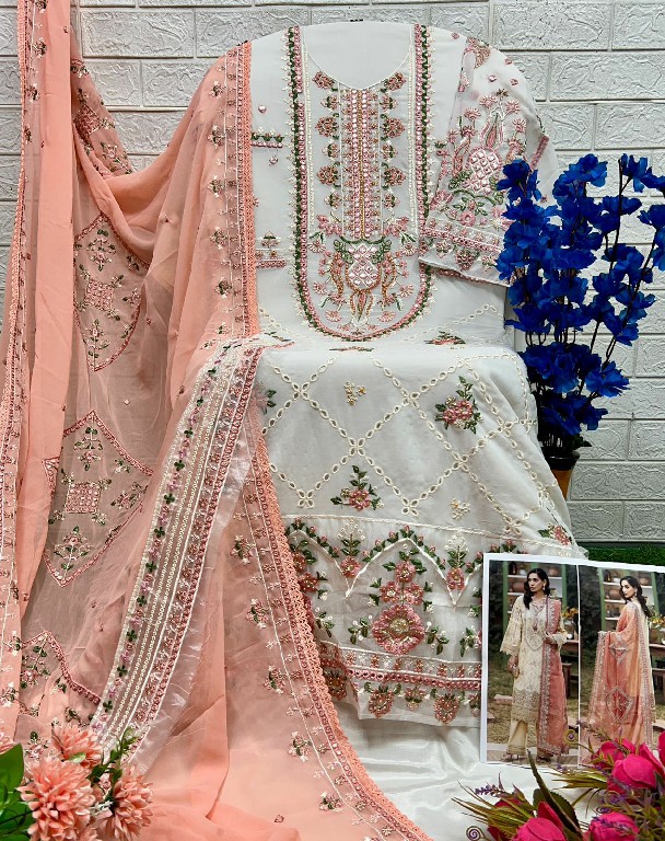 al khushbu zahra rubab vol 2 embroidery georgette pakistani suits