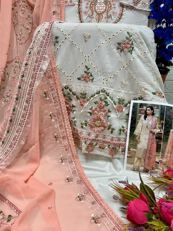 al khushbu zahra rubab vol 2 embroidery georgette pakistani suits