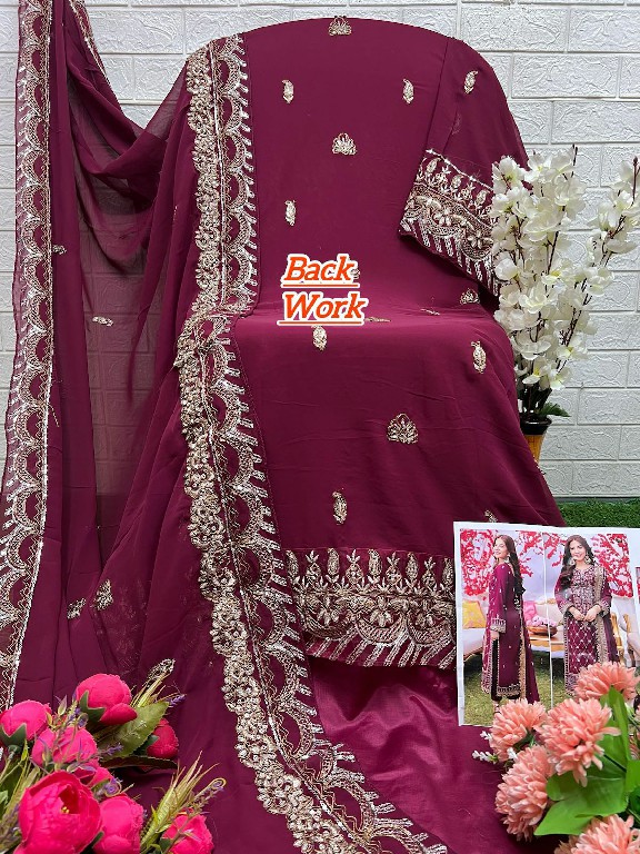 al khushbu zahra rubab vol 2 embroidery georgette pakistani suits