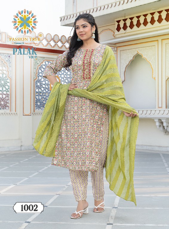 palak vol 2 by passion tree capsule readymade straight cut big size suit