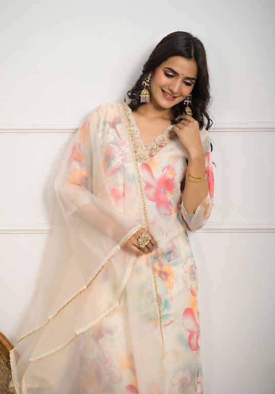Tanisha Vol-16 Wholesale Viscose Fabrics Readymade 3 Piece Salwar Suits