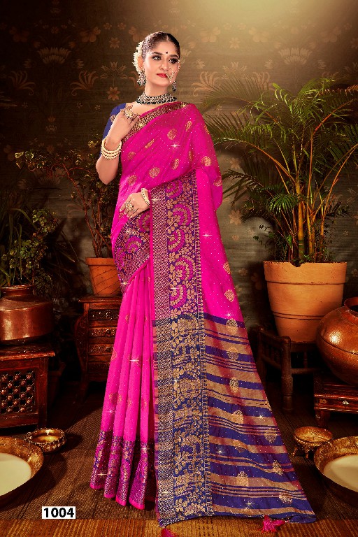 Saroj Mangalam Saroski Vol-1 Wholesale Soft Silk Ethnic Sarees