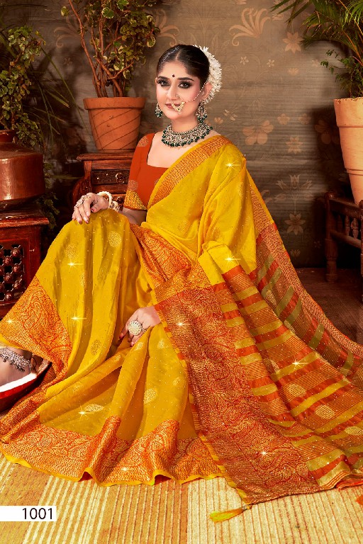 Saroj Mangalam Saroski Vol-3 Wholesale Soft Silk Ethnic Sarees