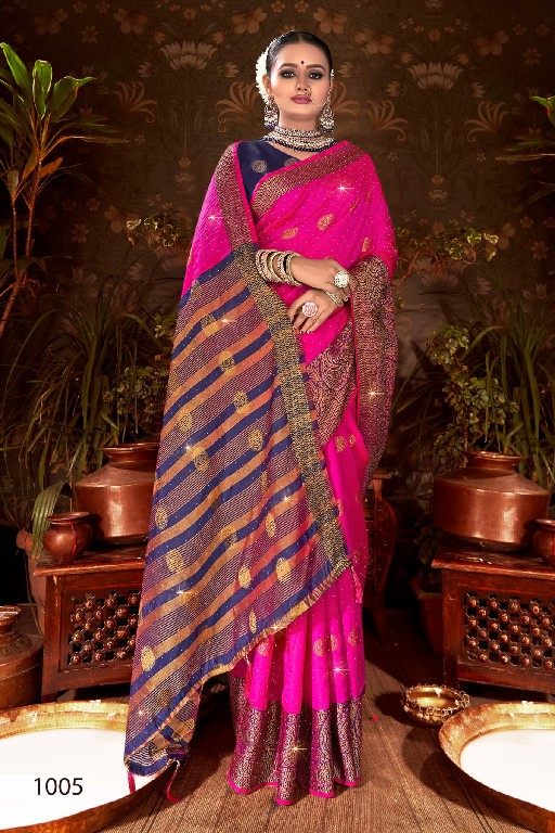 Saroj Mangalam Saroski Vol-3 Wholesale Soft Silk Ethnic Sarees