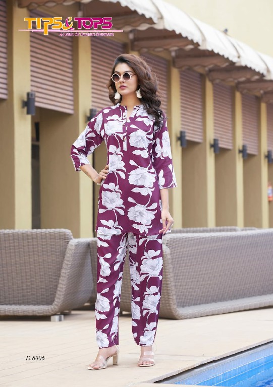 Tips And Tops Fashion Beats Vol-8 Wholesale Co-Ord Set Collection