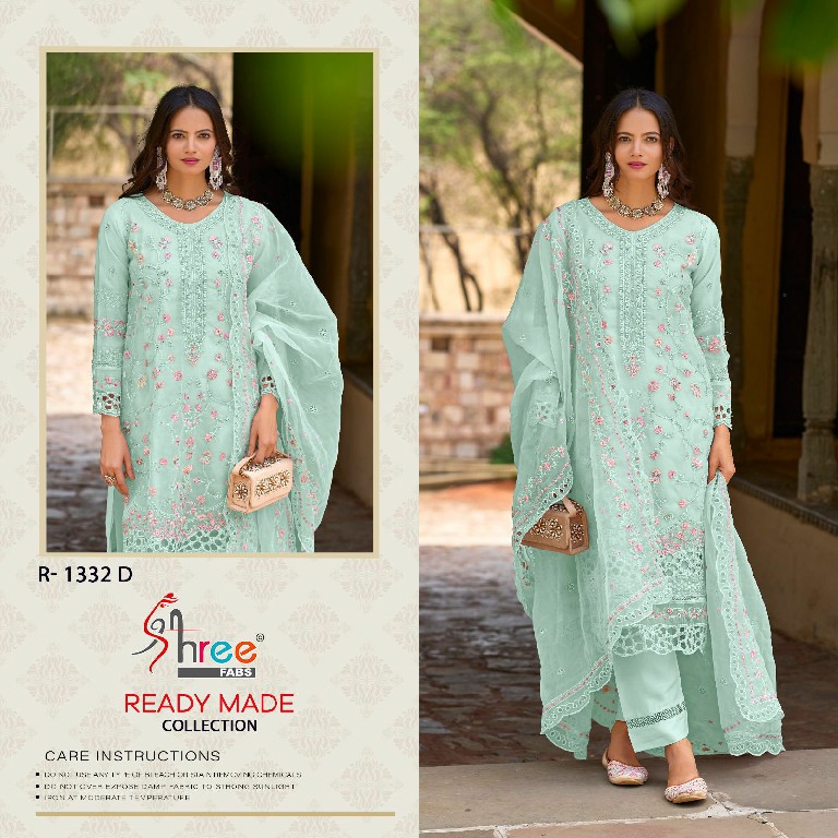 Shree Fabs R-1332 Wholesale Readymade Indian Pakistani Salwar Suits