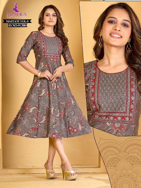 mayra fashion mastani vertican fully stitch classic long kurtis