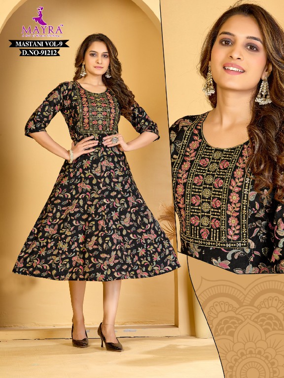 mayra fashion mastani vertican fully stitch classic long kurtis