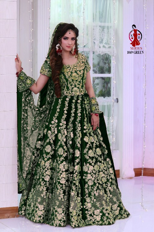 KB-1069 Wholesale Designer Bridal Lehengas Choli