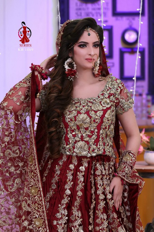 KB-1069 Wholesale Designer Bridal Lehengas Choli