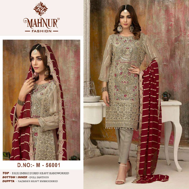 Mahnur Vol-56 Wholesale Indian Pakistani Salwar Suits