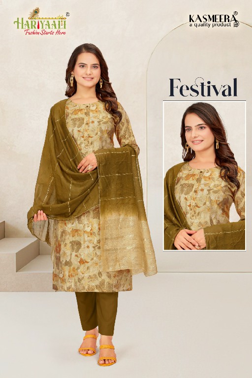 Hariyaali Festival Vertican Vol-2 Wholesale Readymade Suits Combo