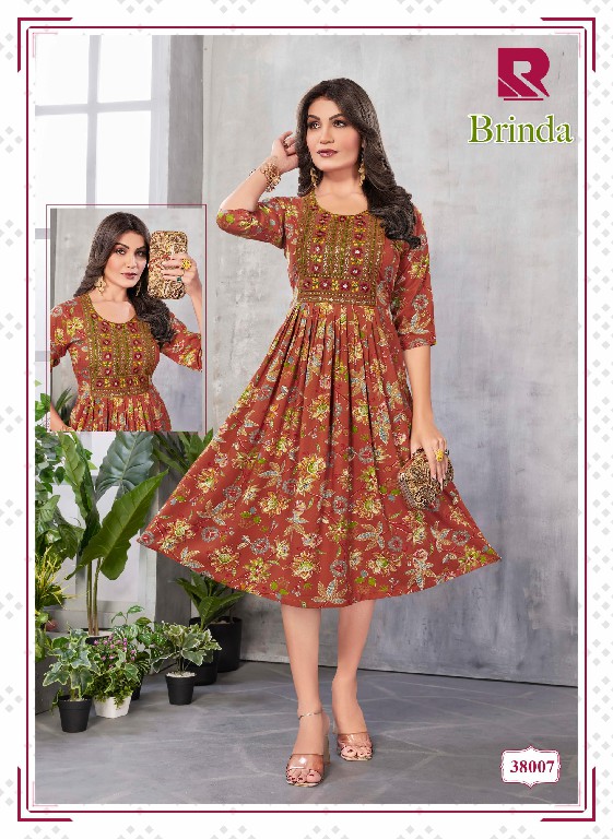 Raashi Brinda Wholesale Anarkali Styles Umbrella Kurtis