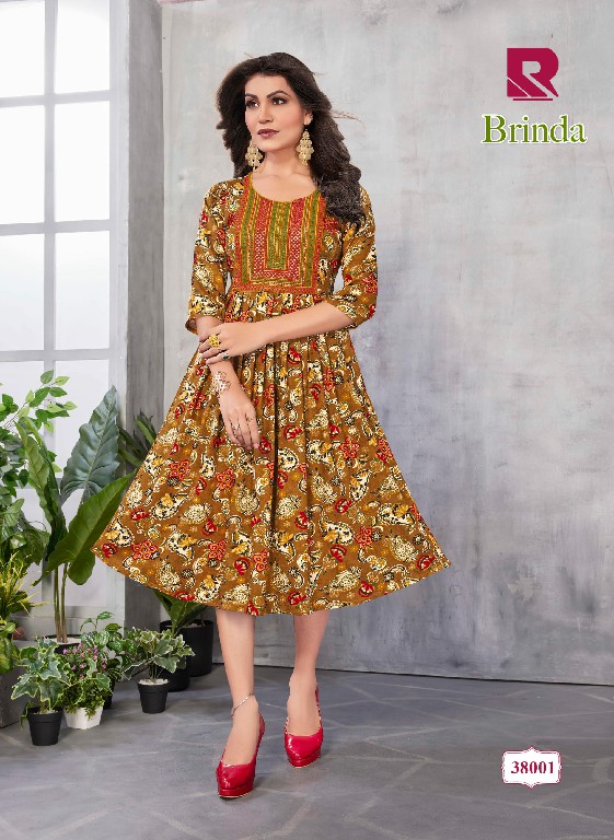 Raashi Brinda Wholesale Anarkali Styles Umbrella Kurtis