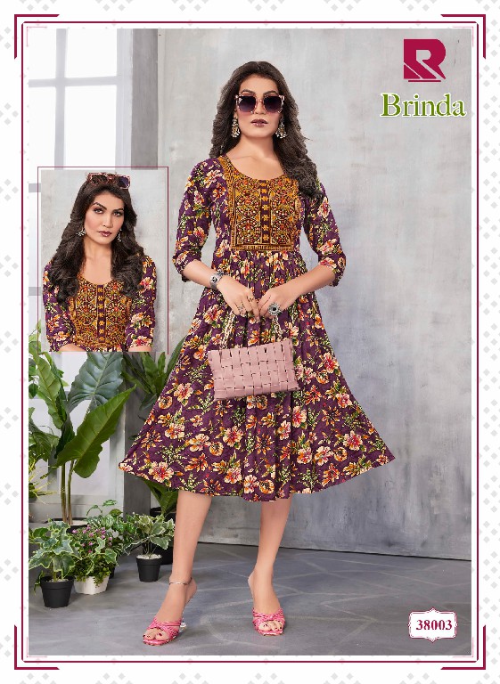 Raashi Brinda Wholesale Anarkali Styles Umbrella Kurtis